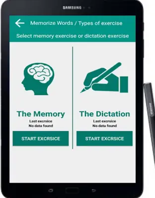 Memorize words android App screenshot 3